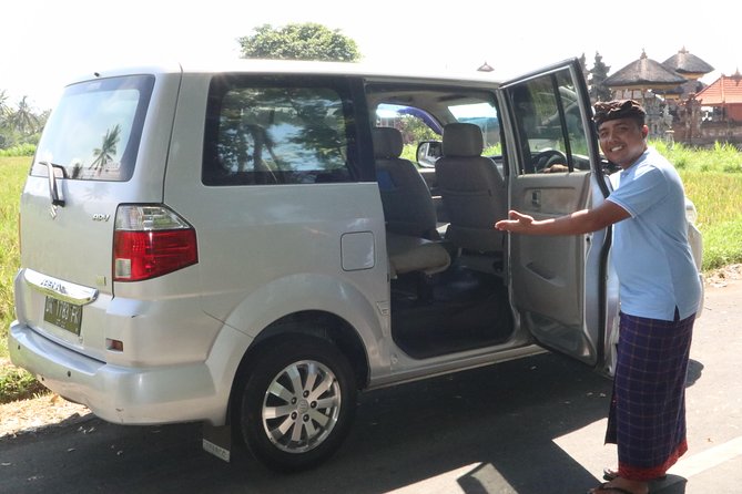 1-Day Private Bali Car Transfer With Experienced Driver - Booking details worth confirming
