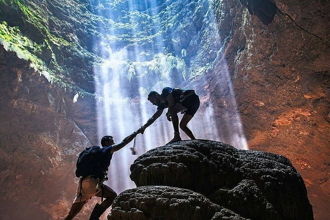 1 day Yogyakarta Tour Jomblang cave and Pindul Cave tubing - Lunch, water, and what the $72 price really covers
