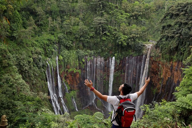 3D2N - Mount Bromo, Tumpak Sewu, Kawah Ijen Crater start from Malang or Surabaya - Day one at Tumpak Sewu Waterfall