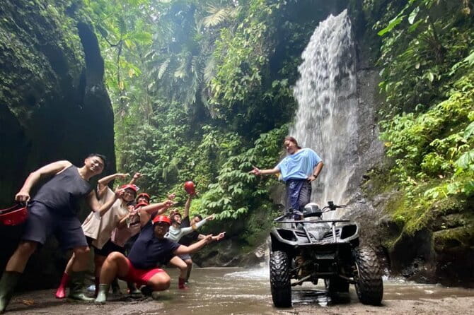 Adventure Amazing ATV Quad Bike with Waterfall include Lunch - The private format and the role of the driver