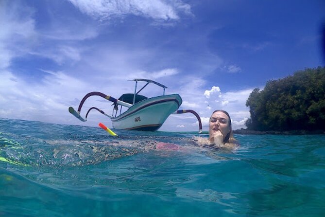 All-Inclusive Bali Snorkeling at Blue Lagoon Beach & ATV Ride - Blue Lagoon from Seminyak: a long ride for two hours in the water