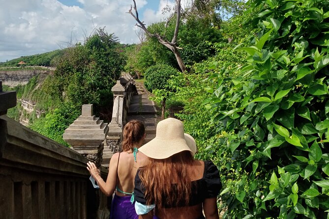 All Inclusive Kecak Dance and Uluwatu Temple Admission Ticket - Walking the cliff at Uluwatu Temple