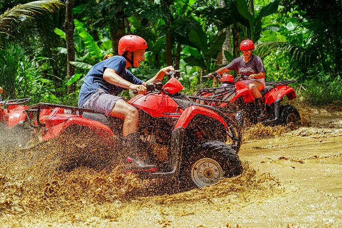 ATV Quad Bike Bali with Waterfall Gorilla Cave and Lunch - Lunch beside the rice terrace