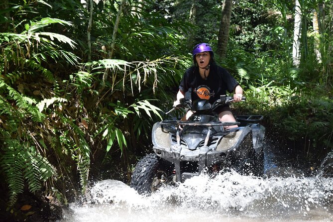 ATV Ride at Ubud Country Side Include Private Transport Hotel Pick-Up and Return - The ride through rice fields and villages
