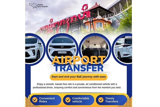 Bali Airport from or to Seminyak/Canggu/Sanur/NusaDua/Uluwatu - Meeting Heru or Joe on the road