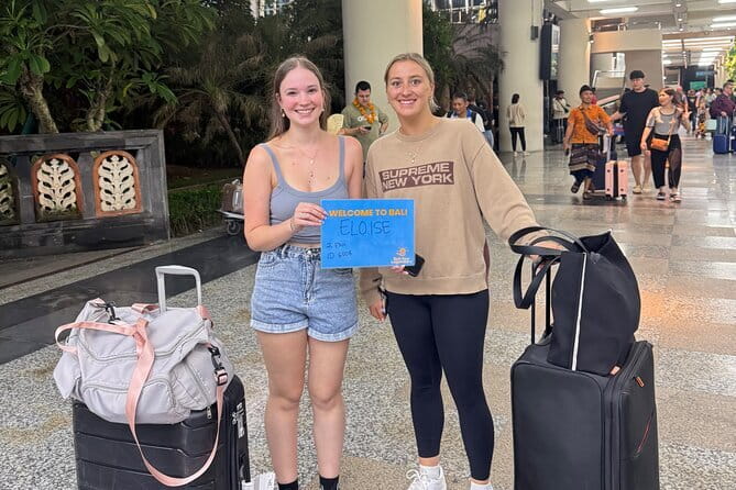 Bali Airport Pick up and Hotel Transfer in Private Car - Meeting Mega at arrivals