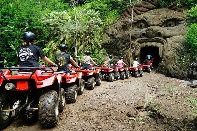 Bali ATV Quad Adventure - Ubud Monkey Forest and Waterfall - Lunch and the post-ride cleanup