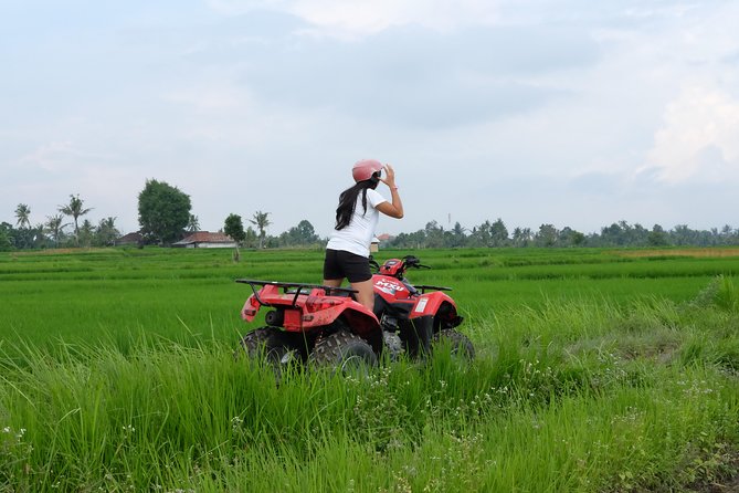 Bali Atv Quad Bike Through Tunnel and Waterfall - Getting comfortable on the 250cc quad