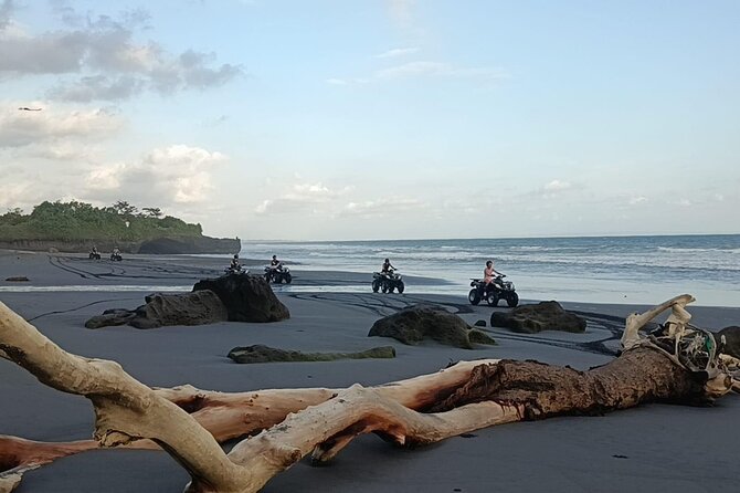Bali ATV Ride In the beach sunset atv tour - Safety gear, guides, and equipment checks