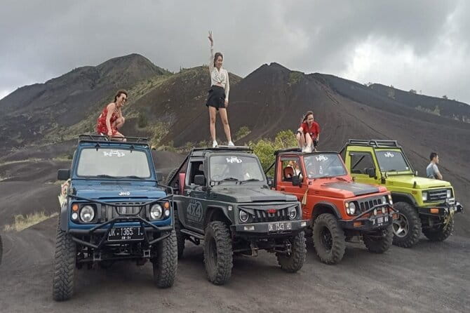 Bali ATV Ride Ubud Waterfall,RiceField,River,Kingkong-Temple cave - Solo or tandem ATV riding for families