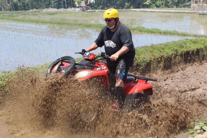 Bali Atv Riding through Cave and Waterfall - The cave and waterfall highlights