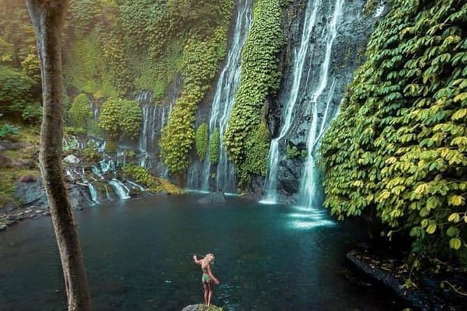 Bali: Bedugul Temple, Banyumala Waterfall, UNESCO Rice Terrace - Jatiluwih’s rice terraces and Mount Batukaru views
