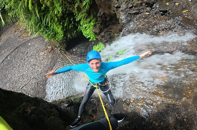 Bali Canyoning Trip – Explore Hidden Waterfalls & Gorges - Slides, jumps, and the zip line