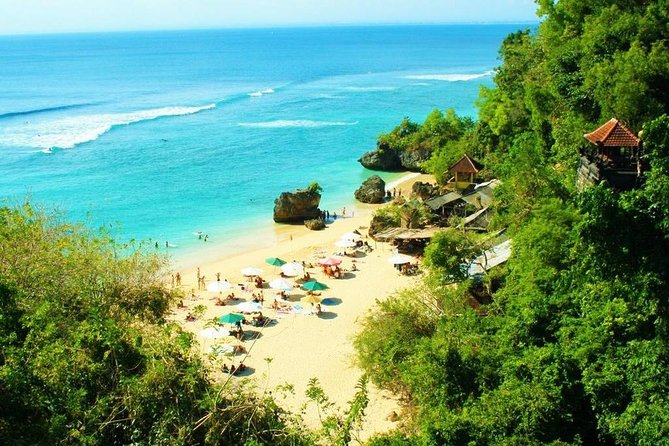 Bali Halfday Tour Uluwatu - Padang Padang Beach for two hours by the water