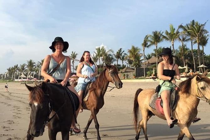 Bali Horse Riding Sanur Beach include Transport - Cancellation and weather details