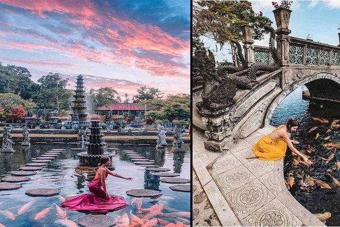 Bali Instagram Tour and Sunrise at gate of heaven - Tukad Cepung Waterfall inside the cave