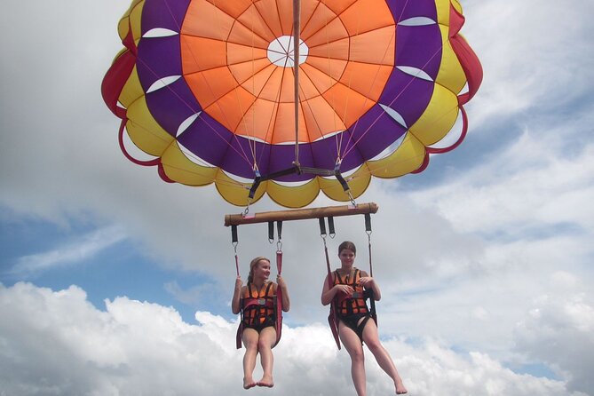 Bali Parasailing Adventure with Including Hotel Transfer - Photos, phones, and the view from above