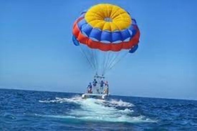 Bali Parasailing Adventure with Including Hotel Transfer - Getting ready at Tanjung Benoa