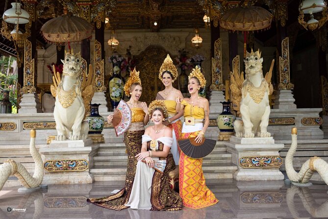 Bali Professional Photoshoot in Traditional Dress Outfit - Key points to know before booking