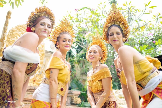 Bali Professional Photoshoot in Traditional Dress Outfit - How the two-hour schedule works