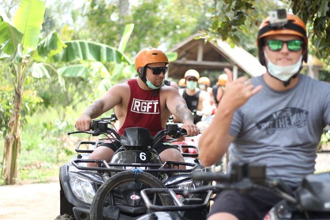 Bali Quad Bike ATV with Flying Fox - The 90-minute ATV ride through farms and villages