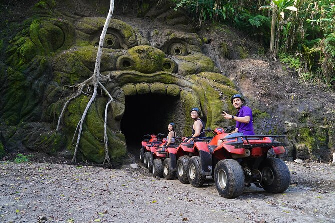 Bali Quad Bike Through Gorilla Cave - Monkey Forest and Waterfall - Taking on the two-hour ATV route