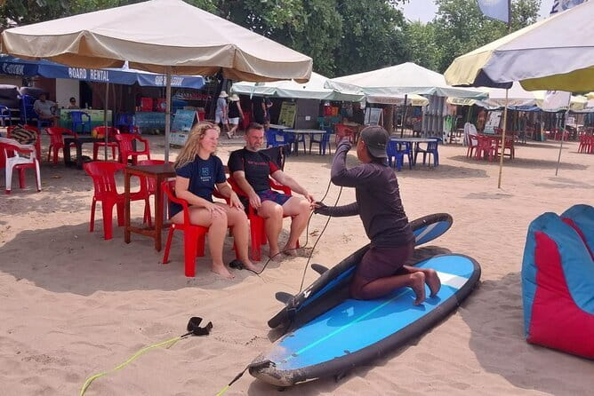Bali Seminyak Beach Private Surf Lesson 2 Hour - The second hour: putting theory onto a surfboard