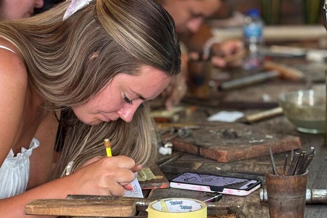 Bali Seminyak Silver Class Activity and Take Your Own Creation - Working with Abi, Putu, and the studio team