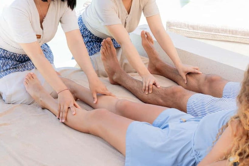 Bali: Svaha Spa Melasti Massage & Beachfront Club Experience - Private treatment room and beach club access