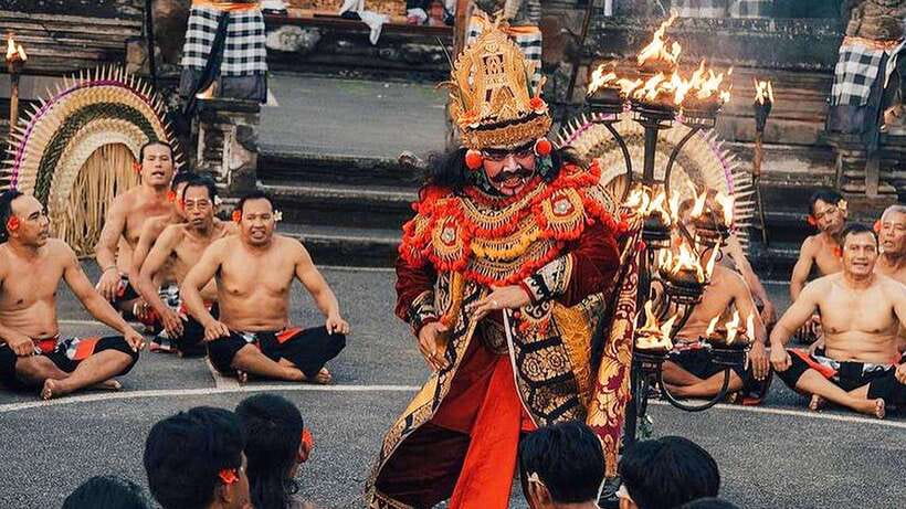 Bali: Ubud Kecak and Fire Dance Show Tickets - The fire finale is dramatic, but not the whole show