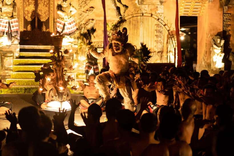 Bali: Ubud Kecak and Fire Dance Show Tickets - Rain can change the setting, not always the show