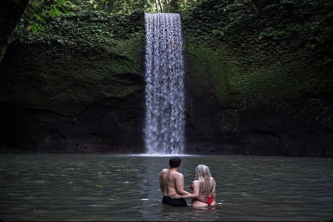 Bali Ubud Tour Monkey Forest, Waterfall, Temple & Rice Terrace - Kanto Lampo Waterfall: a short jungle refresh
