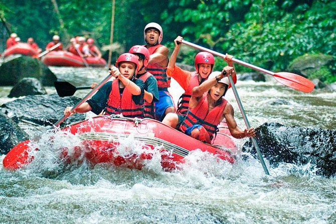 Bali White Water Rafting on Ayung River with Lunch - What happens after the 9:00 am pickup