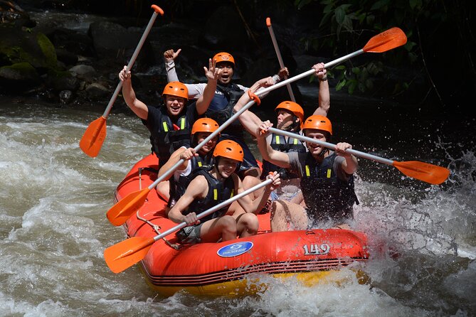 Bali White Water Rafting with No Steep Access - Lunch with a jungle view