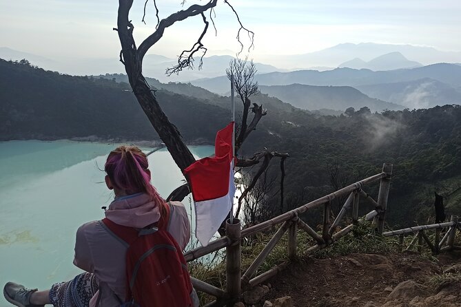 Bandung Tour Volcano, Hotsprings, Mud, Tea, Lunch all Included - Kawah Putih and the 20-minute climb