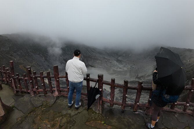 Bandung Volcano Sightseeing and Hot Spring Private Tour - Rengganis Crater and the hot-water pools