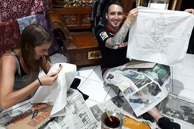 Batik Master Class with Full Process - Adding color and watching the pattern appear