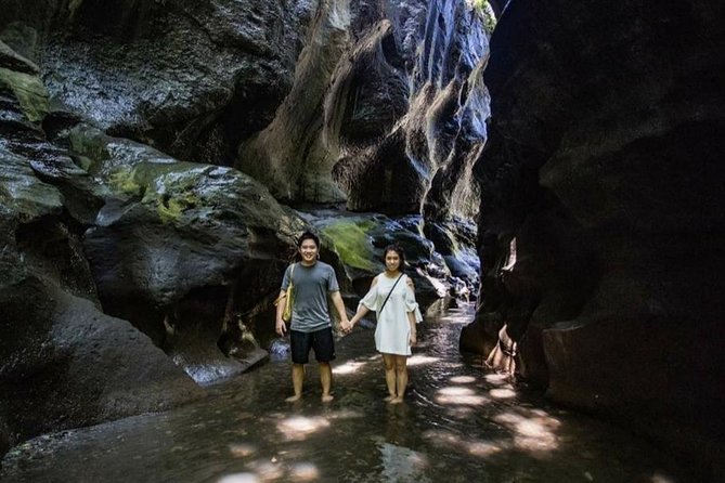 Beji Guwang Hidden Canyon Ticket Admission All Inclusive - Scrambling, swimming, and natural rock sculpture