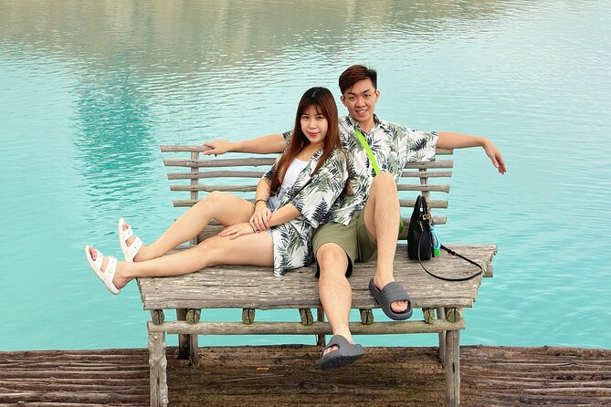 Bintan Sand Dune & Blue Lake Tour - Sand dunes and a blue lake in northern Bintan