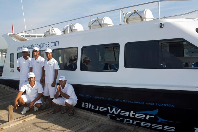Blue Water Express Boat Transfer From Serangan Or Padang Bai To Lombok Or Vice Versa - Arriving at Teluk Kode, Gili Trawangan, or Gili Air