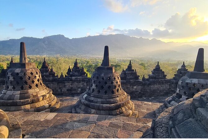Borobudur Sunrise, Mt. Merapi & Prambanan Day Tour with Entry Fee - Borobudur, from first light to the upper terraces