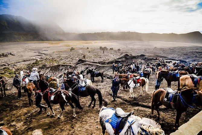 Bromo Adventure - Sunrise over the Bromo area