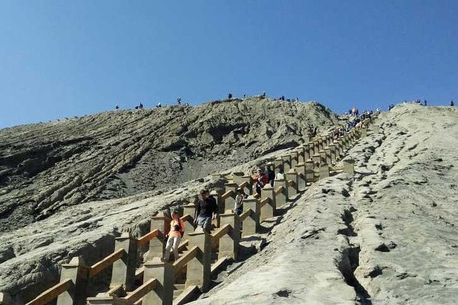 Bromo sunrise tour via Tumpang - start Malang // 1 day tour - Luhur Poten Temple beside the volcano