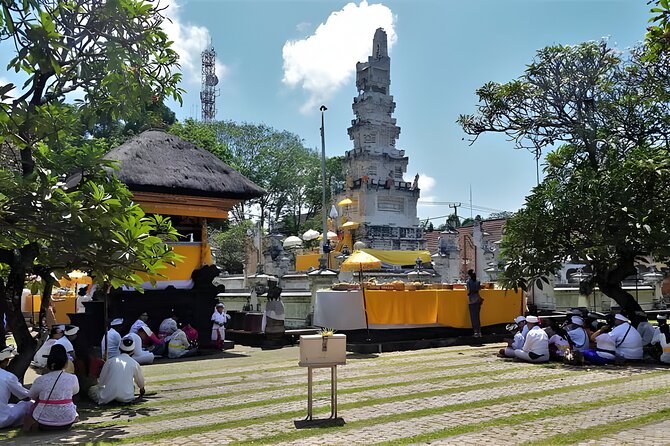 Denpasar City Half Day Tour Packages - Starting with the bell-shaped Bajra Sandhi Monument