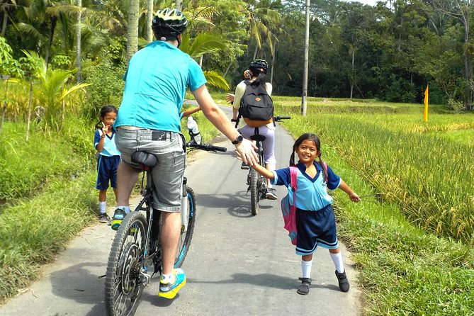 Electric Cycling Tour of Ubud with Free Hotel Transfer and Lunch - Riding through villages, temples, and rice country