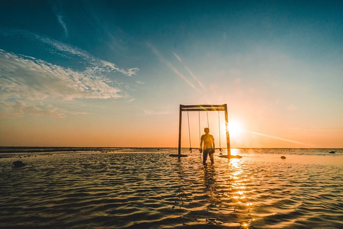Gili Islands Private Tour: Gili Trawangan, Gili Meno & Gili Air – Full Day - The glass-bottom boat adds value between swims