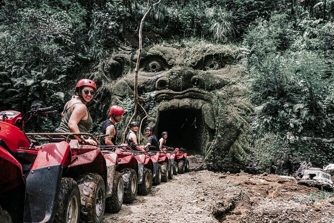 Gorilla Cave ATV Bali Ubud, Monkey Forest, Temple, and Lunch - The ATV route: rice fields, mud, caves, and waterfalls