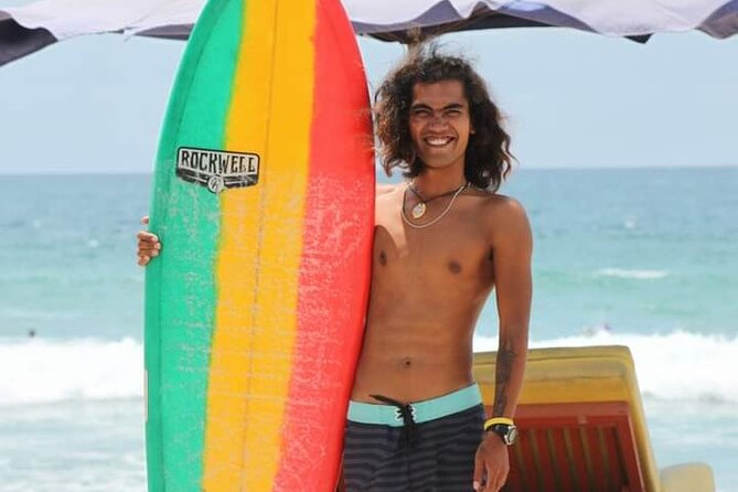 Group surf lesson by Malu Surf Bali - First 45-minute surf session: getting used to the board