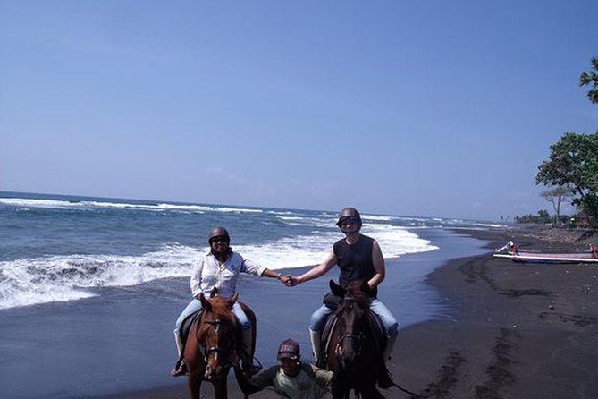 Horse Riding on the Black Sand Beach and Free Hotel Transfers - Black sand, sea air, and a very different Bali photo