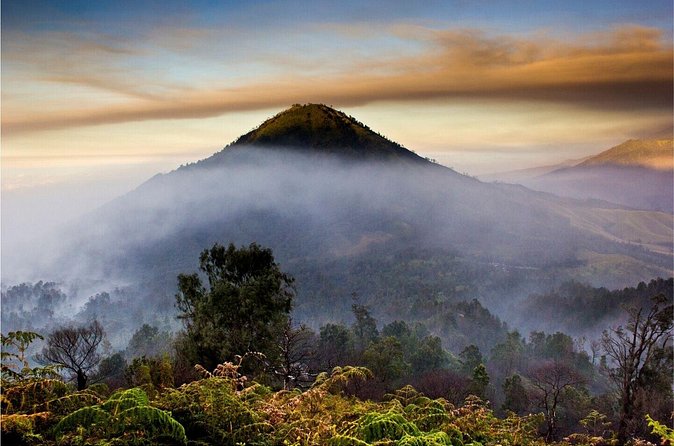 Ijen Blue Flame from Bali - The blue flame at Ijen